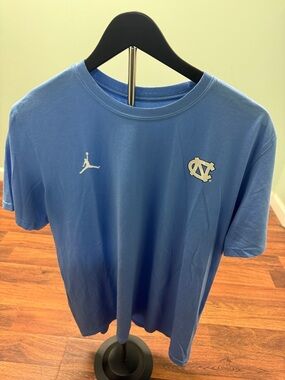 Jordan Men's Light Blue UNC Short Sleeve Tee